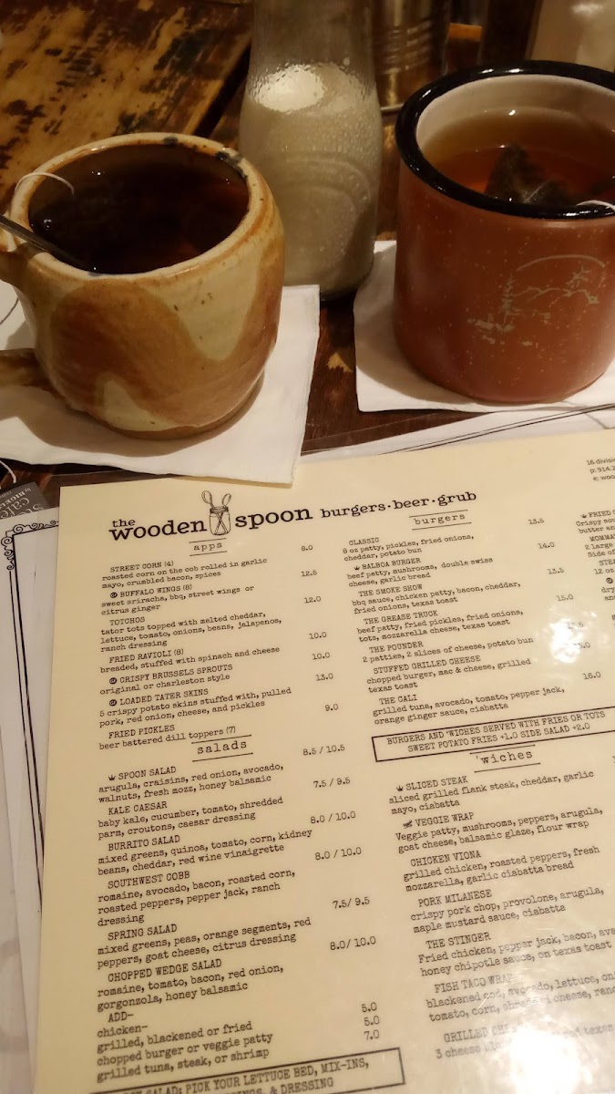 Menu The Wooden Spoon-2